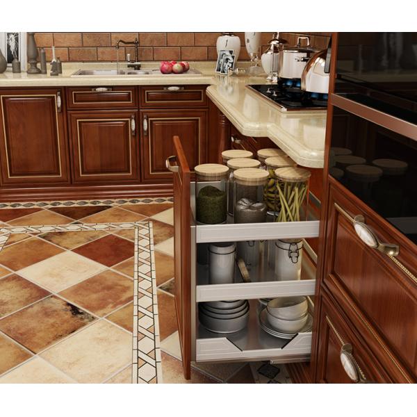 Black Ceramic Hardware Pull Handles , Durable Kitchen Cabinet Door Handles