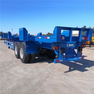 53 Feet Skeletal 2 Axle Q345B Terminal Trailer Chassis
