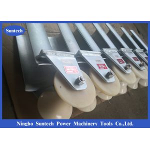 200mm Steel Bellmouths Heavy Duty Cable Rollers For Tube Entrance