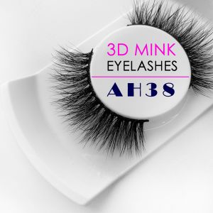 Customized Mink 3d Hair Eyelashes Soft Cotton Band With OEM / ODM Services