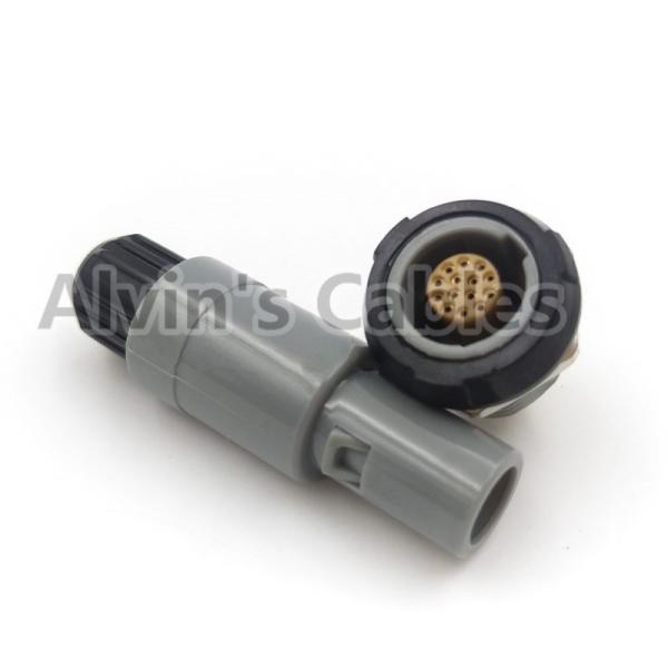 Medical Plastic Electrical Connectors High Durability Compatible With LEMO