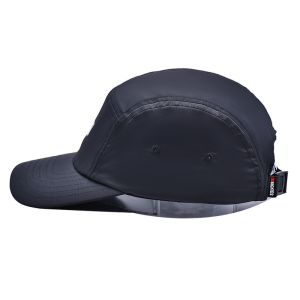 Contrast Stitching Camper Cap With Low Middle Profile Crown Height