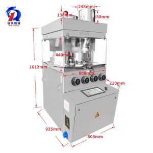 Zp27D 120kn 25mm Diameter Tablet Double Rotary Tablet Press Machine