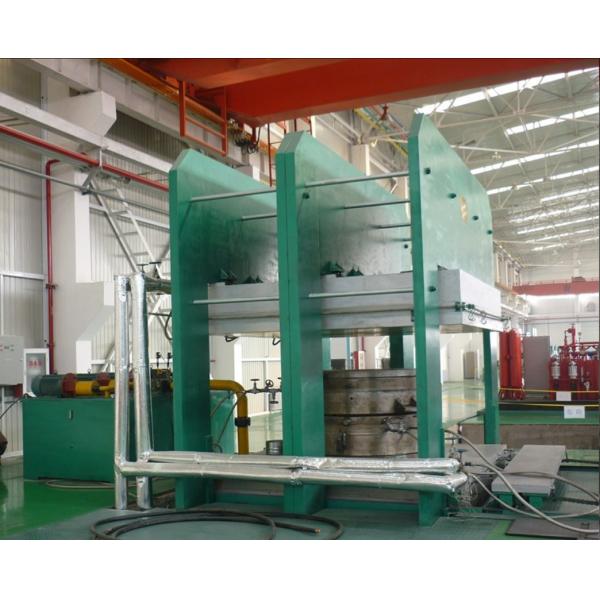 Buy Electric Heating Rubber Vulcanizing Press Machine With Plc Control System at wholesale prices