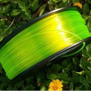 Quality Green Polycarbonate 3D Filament / PETG 3D Printer Filament 2.85MM for sale