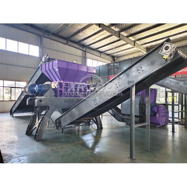 300Kg/H-22000Kg/H Waste Plastic Shredder PET Plastic Bottle Recycling Machine