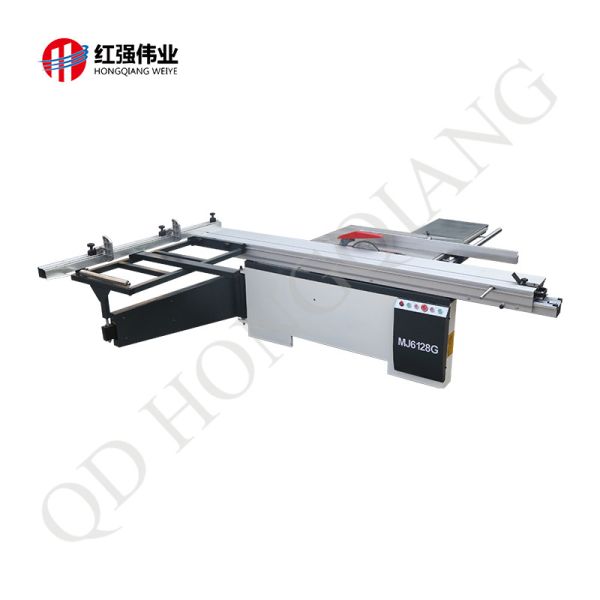 Max Cutting Width 800mm Woodworking Sliding Table Saw Offering Tilting Angle Saw