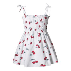 Children's Dress Clothing New Printing Summer Girls' Suspender Dress