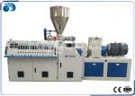 Double Screw PVC Plastic Pipe Manufacturing Machine , Plastic Sheet Extrusion