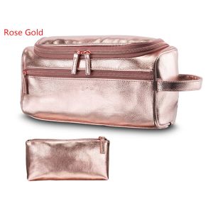 Digital Sublimation Printing PU Cosmetic Bag 19x13x10cm Makeup Vanity ROHS