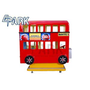 Lovely Cartoon Amusement Park Bus Kiddy Ride Machine