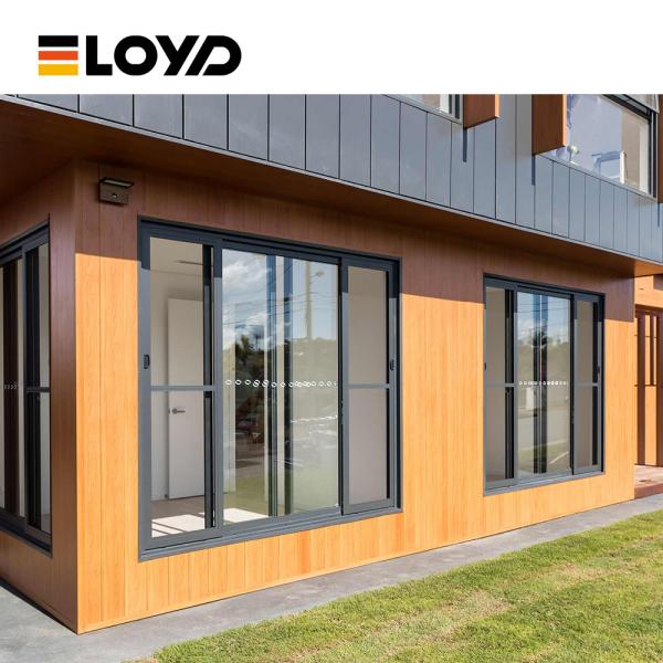 Buy Triple-Track Aluminum Sliding Window for Wide Openings at wholesale prices