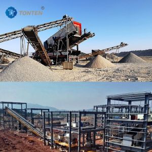 Construction Concrete Waste Crushing Machine Line Brick Stone Crusher Recycling