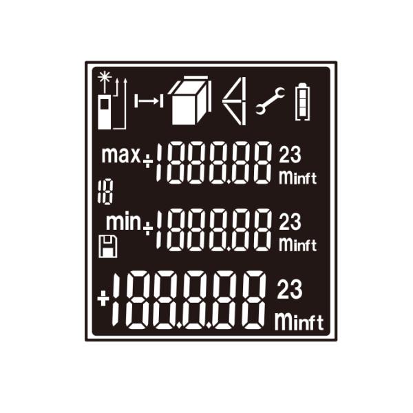 Handheld Laser Distance Meter Electric Distance Measuring Equipment Mini Portable Digital Laser Rangefinders 0.05-120m