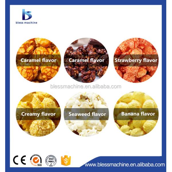 Design 0.35kw Ball Popcorn Making Machine for Domestic and Overseas Demand in 2022