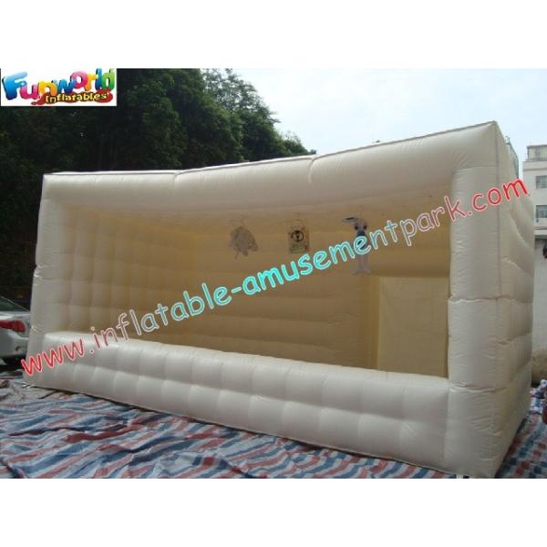 Buy Outdoor Inflatable Party Tent , White Advertising Large Inflatable Tent at wholesale prices