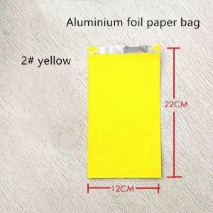 20gsm Aluminium Foil Laminated Takeaway Paper Bags