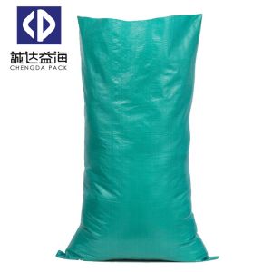 China Green Building PP Woven Sand Bags Polypropylene 25 50kg For Packaging on sale