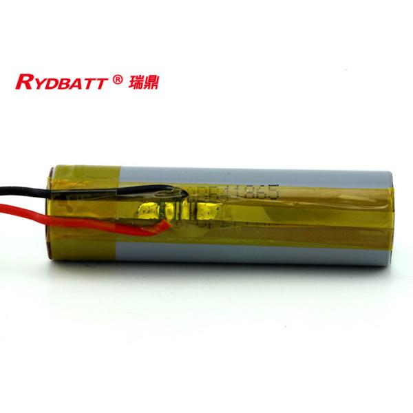 1S 3.6V 2600mAh Li Ion 18650 Battery Pack More Than 500 Times Cycle Life