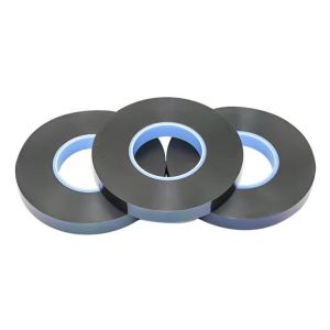 China TESA Electronic Window High Adhesive Double-sided Tape Black PTE on sale