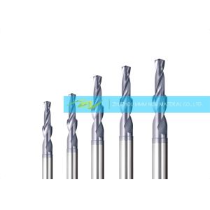 China ISO Solid Carbide Custom Step Drills For M8 Thread Base Hole And Chamfer on sale