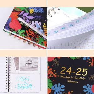 Elegant Rectangle Hardcover Notebook Printing 128gsm Matt Art Paper Natural