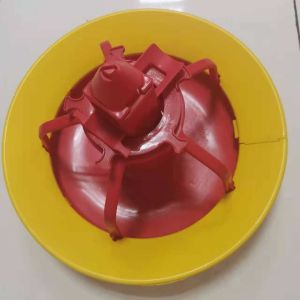 Wholesale Plastic Automatic Food Pan Animal Quail Turbo Feeder Tray Chicken