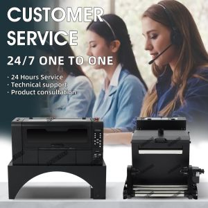 140KG Mini A2 17'' PET Film DTF Printer 42cm For T-Shirt With Two Epson Xp600