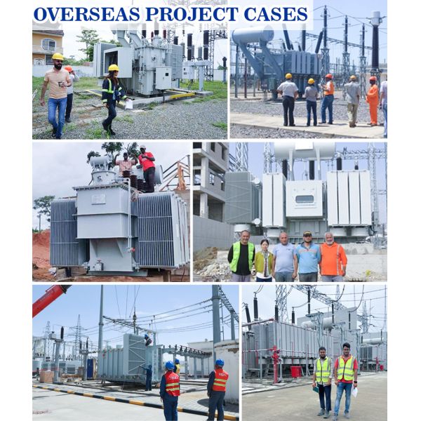 Transformer in operation