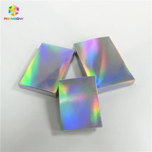 Eco - Friendly Hologram Paper Packaging Box Customized Printing FDA Approval