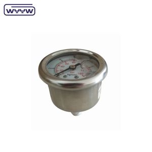 Glycerine Filled Pressure Gauge Manometer OEM ODM OBM Customized