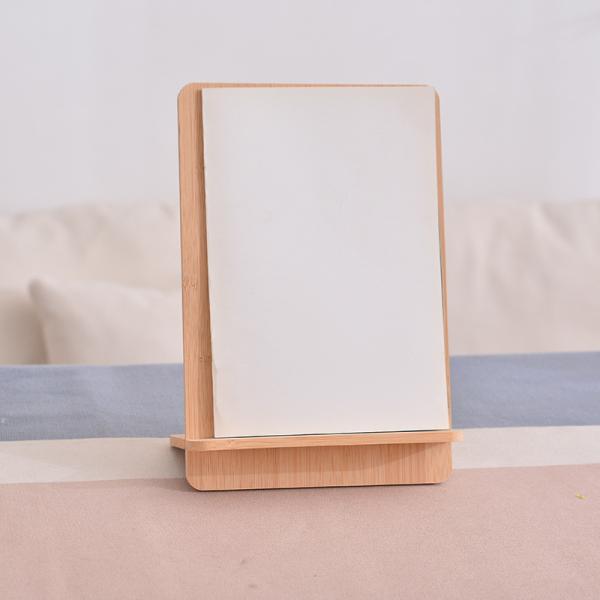 Bamboo Cell Phone Stand, Detachable Wood Mobile Phone Holder for Desk Tablet Stand