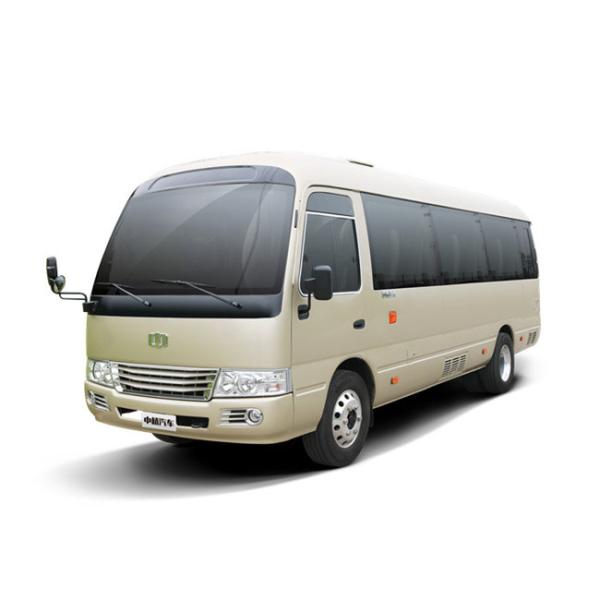 Buy 7m 26 Seater Coaster Buses Yuchai Engine Mini Shuttle Bus at wholesale prices