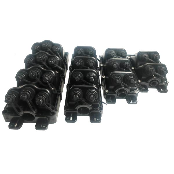 Outdoor IP68 Optitap Connectorized MST Fiber Terminal 6 Ports Fiber Optic Terminal Box