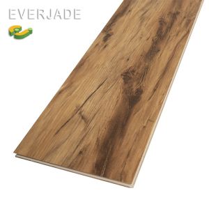 Spc Emboss Wood Jara Board Panel Vinyl Click Flooring For Pisos De Vinilo