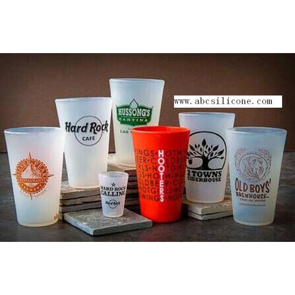 new design silicone drinkware , silicone coffee drinkware cup