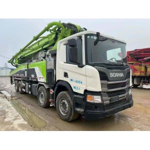 Direct Zoomlion 56meter Second Hand Pump Truck Construction Machine Rental for
