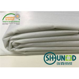Quality Waistband And Shirt Collar Bump Interlining , Garments Bonded Interlining for sale