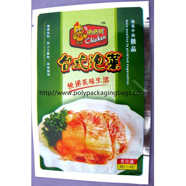 Compound Aluminium Foil Bag Stand Up Pouches For Pickles / Instant Food