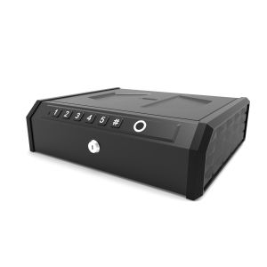 Compact Top Open Fingerprint Hand Gun Safe with Keypad and H100*W360*D280mm
