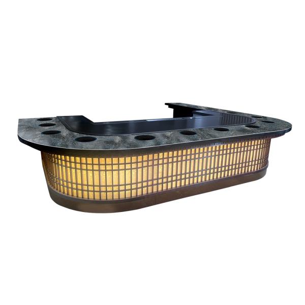 Buy Commercial Teppanyaki Grill Table with Hot Pot 8000W 380V at wholesale prices