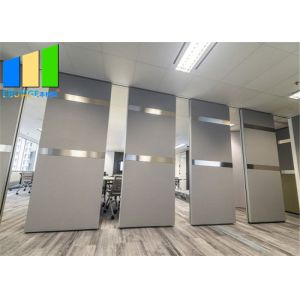 85 MM Thick Fabric Surface Acoustic Folding Room Dividers Partitions