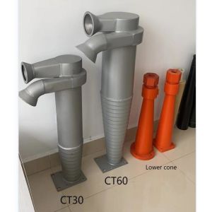 CT30 and CT60 Centricleaner System Perfect for Paper Mills Sliver Upper Cone