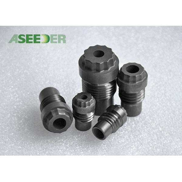Solid Carbide Oil Spray Nozzle / Wet Blasting Nozzle Wear Resistance
