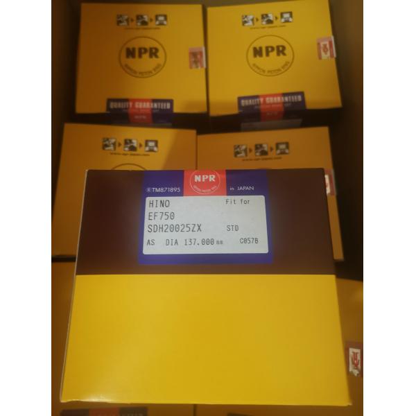 EF700 EF750 NPR Piston Rings 13011-1121B 13011-1122 13011-2170B 13011-2180 13019-1610A For HINO Engine Parts