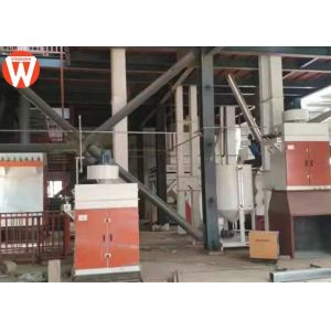 Double Animal Poultry Feed Production Line Process Plant 1-30T/H