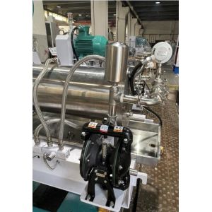 Save Energy Horizontal Bead Mill For MLCC Print Ink Nano Meter Materials LFP