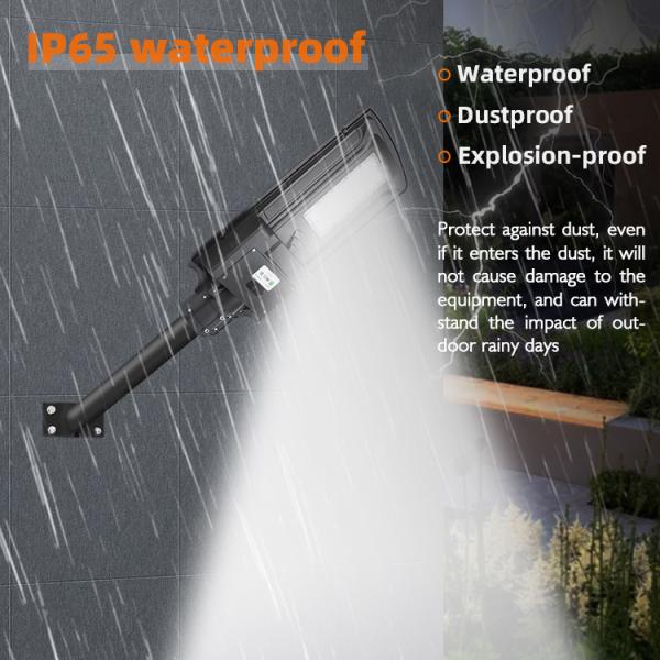 3000K - 6500K LED Solar Street Lights Factory Integrated All In One Panel Lamps