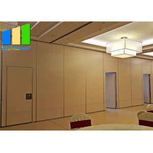 Training Room HPL Laminate Acoustic Folding Office Wall Partition