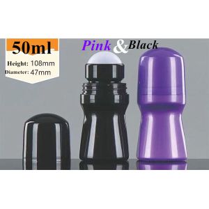 30ml 50ml 60ml HDPE Plastic Roll on Deodorant bottle Empty Bottle Deodorant